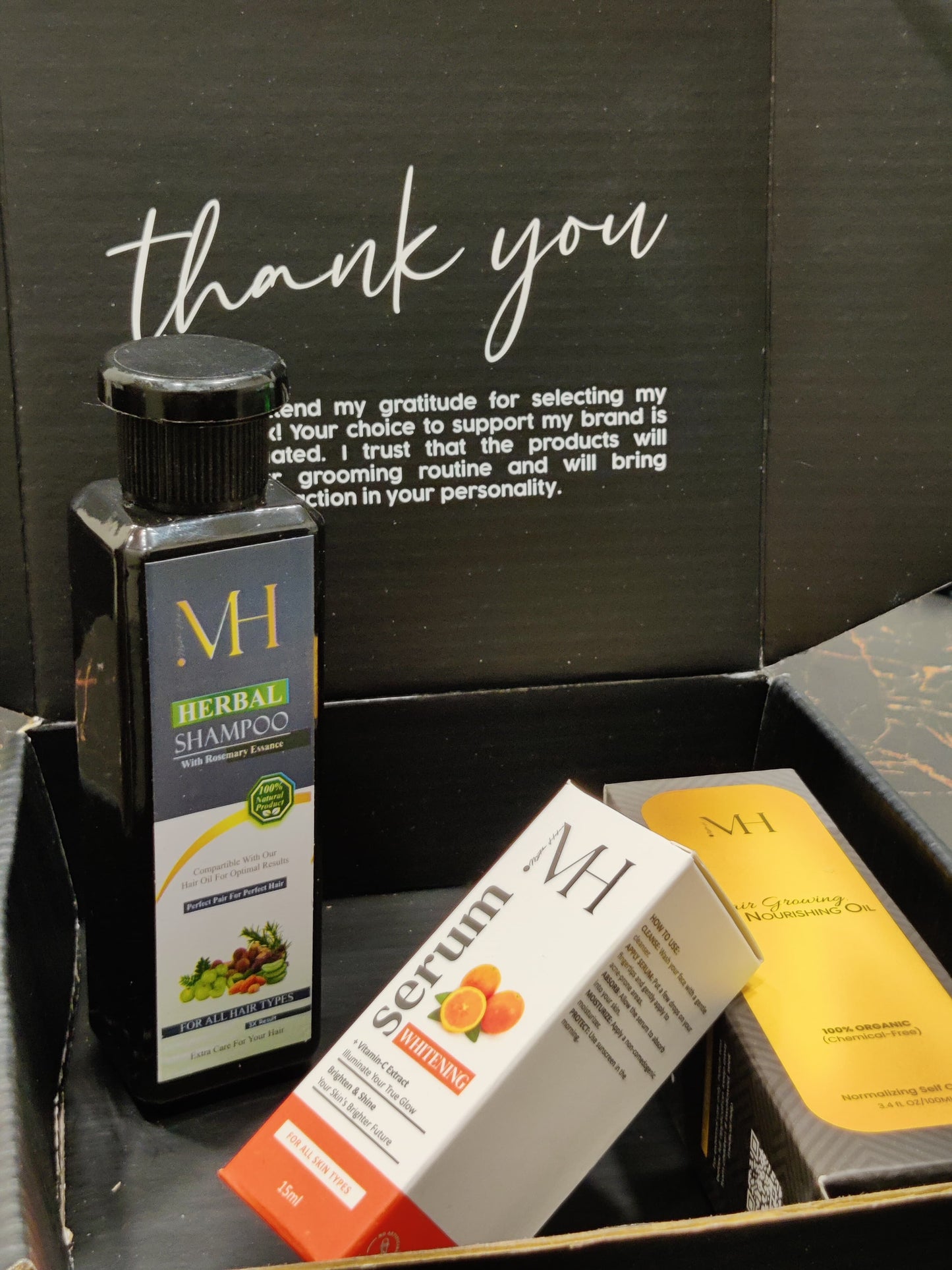 MH Grooming Box The Ultimate Hair & Skin Care Trio