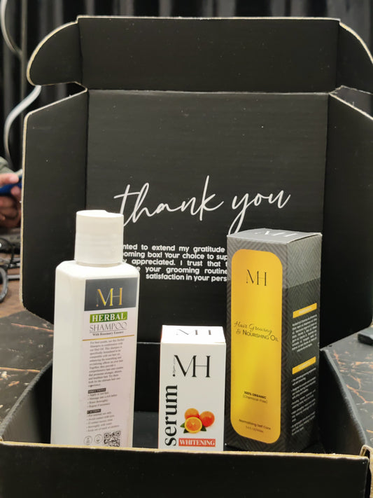 MH Grooming Box The Ultimate Hair & Skin Care Trio