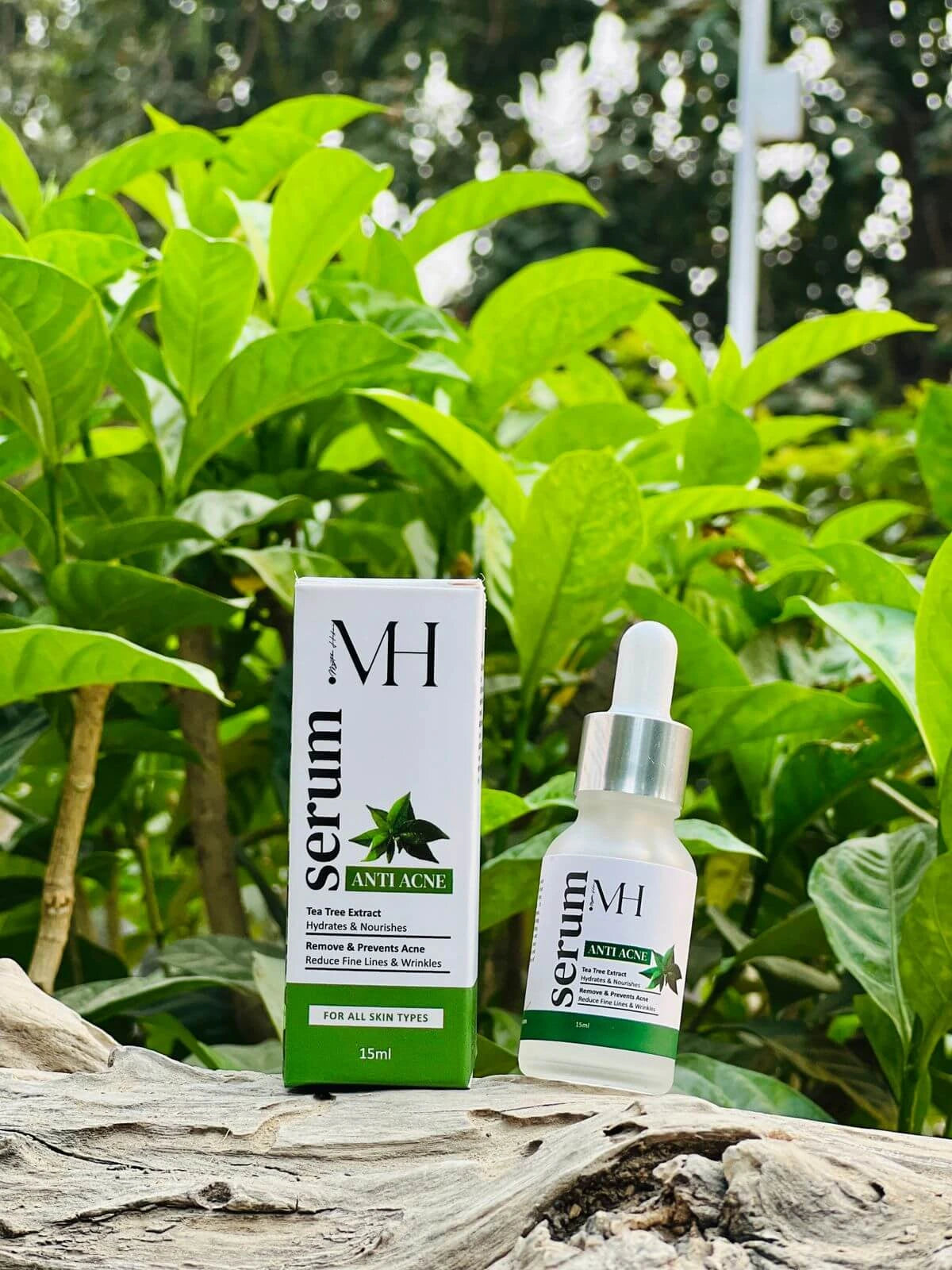 Anti Acne & Scar reduction with Niacinamide & Zinc Oxide with Tea Tree oil - Natural & Non-Toxic